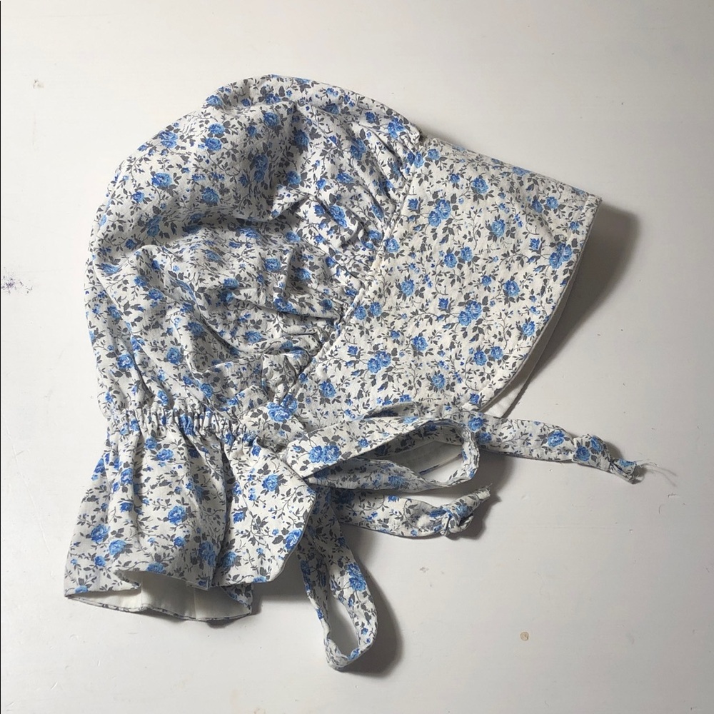 Vintage Floral Bonnet